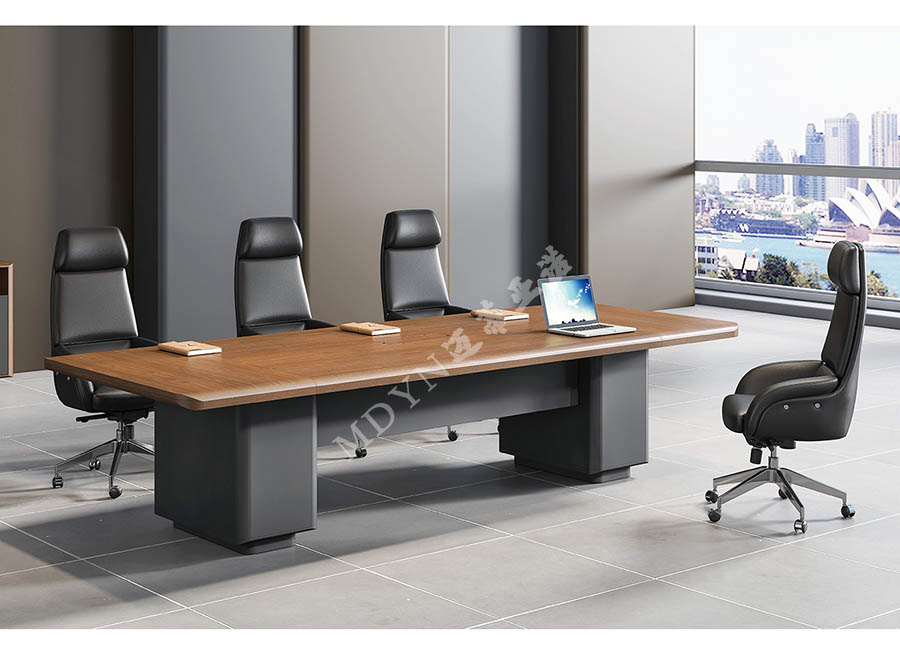 实木办公桌图片尺寸价格-MY301配套会议桌